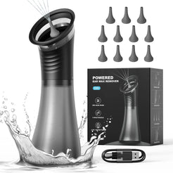 Electric Ear Wax Removal System Water Powered Ear Cleaning Tool with Irrigation Flusher
