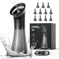 Electric Ear Wax Removal System Water Powered Ear Cleaning Tool with Irrigation Flusher